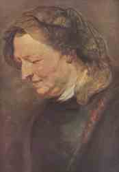 Study Of An Old Woman. Ca. 1615-1616