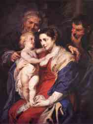 The Holy Family With St Anne