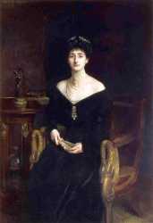 Portrait Of Mrs. Ernest G. Raphael Nee Florence Cecilia Sassoon