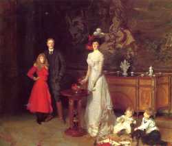 Sir George Sitwell - Lady Sitwell And Family