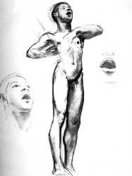 Studies For Figure Of Romantic Art