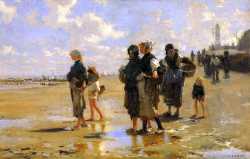 The Oyster Gatherers Of Cancale