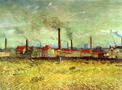 Factories At Asnieres Seen From The Quay De Clichy