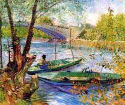 Fishing In The Spring - Pont De Clichy