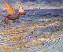 Fishing Boats At Sea