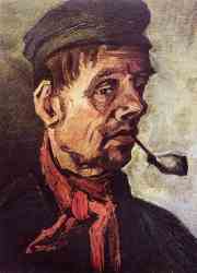 Head Of A Peasant With A Pipe