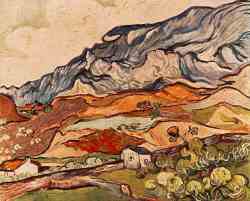 Les Alpilles- Mountainous Landscape Near Saint-Remy