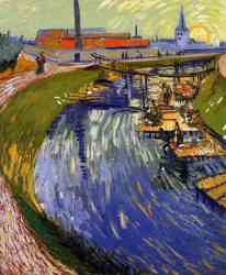 Women Washing On A Canal