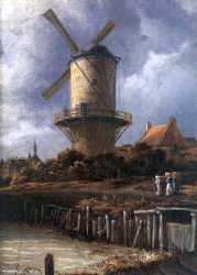 The Windmill At Wijk Bij Duurstede (Detail)