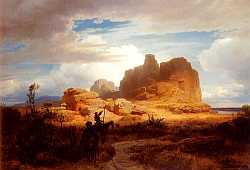 Don Quixote And Sancho Panza - Oswald Achenbach