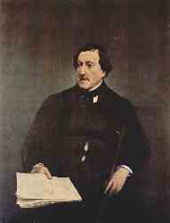 Porträt Des Gioacchino Rossini