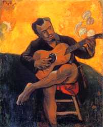 The Guitar Player - Paul Gauguin