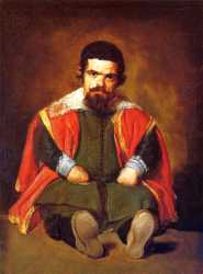 A Dwarf Sitting On The Floor (Sebastian De Morra)