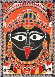 A Worshippable Image Of Mother Goddess Kali