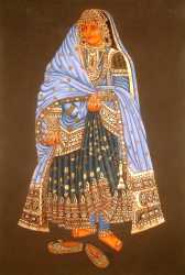 An Elaborately Dressed Nautch Girl