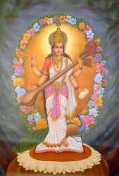 Goddess Saraswati