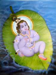 Infant Krishna