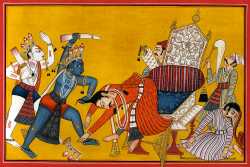 Krishna Killing Kansa