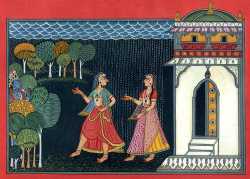 Krishna Meets Gopis