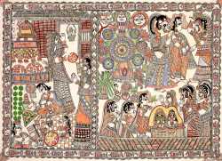 Marriage Scene And Related Rituals Of Mithila