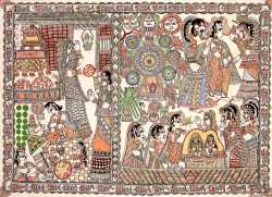 Marriage Scene And Related Rituals Of Mithila