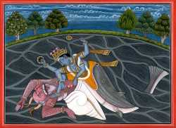 Matsya The Fish Incarnation Of Vishnu