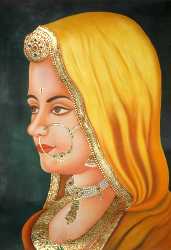 Portrait Of A Rajasthani Bride