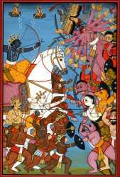 Rama-s Battle With Ravana