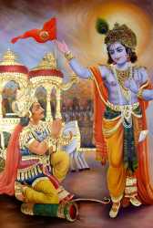 Shri Krishnas Gita Updesha To Arjuna On The Battle