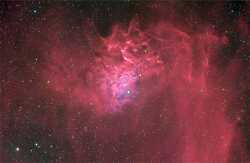 Flaming Star Nebula