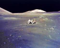 Lunar Scape - Apollo 17