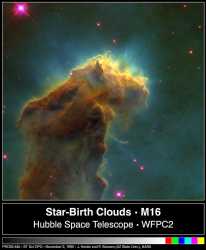 Star-Birth Clouds - M16