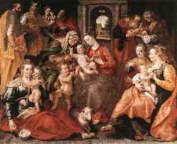 The Family Of St Anne