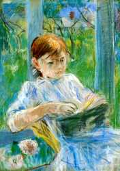 Portrait Of The Artist-s Daughter - Julie Manet