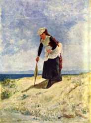 Woman On The Beach