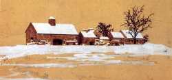 Study For Hiltop Farm - Winter