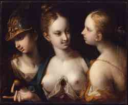 Pallas Athena, Venus And Juno