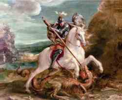 St George Slaying The Dragon