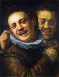 Two Laughing Men