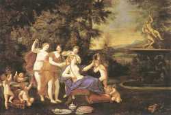 Venus Attended By Nymphs And Cupids