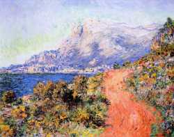 The Red Road Near Menton - 1884