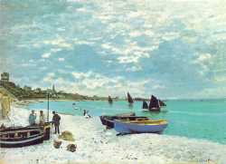 The Beach At Sainte-Adresse