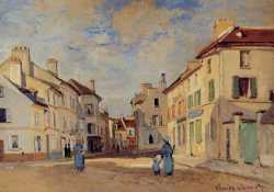 The Old Rue De La Chaussee - Argenteuil
