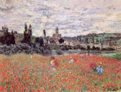 Poppy Field Near Vèthuil