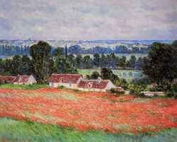 Field Of Poppies - Giverny - 1885