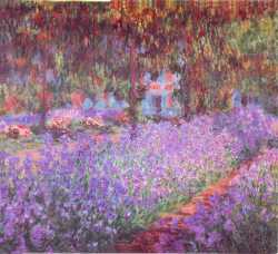 Irises In Monet-s Garden