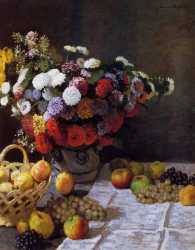 Flowers And Fruits - 1869