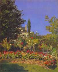 Flowering Garden At Sainte-Adresse