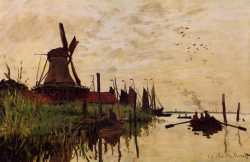 Windmill At Zaandam - 1872