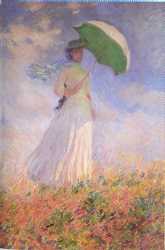 Woman With A Parasol - Facing Right